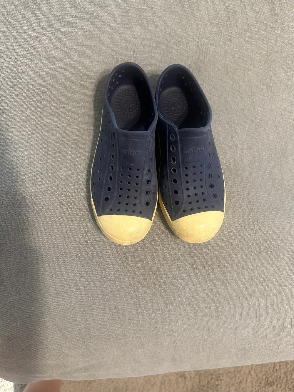 Native Kids navy shoes